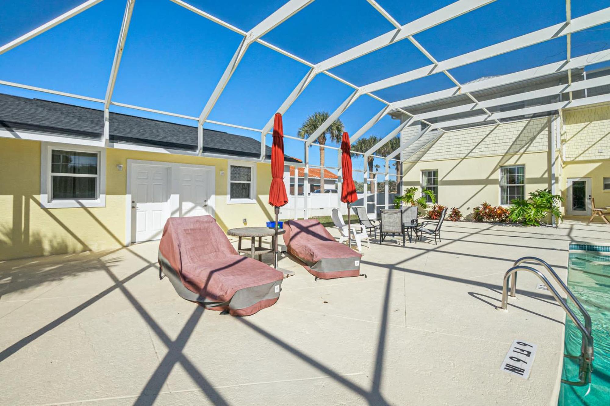 Flagler Beach Bed And Breakfast Pool Bbq Suite Dış mekan fotoğraf